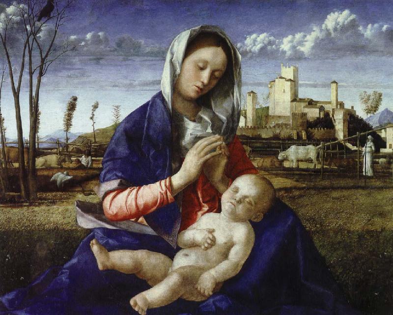 BELLINI, Giovanni angens madonna France oil painting art